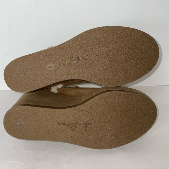 Sam Edelman Women's Reagan Wedge Booties Toffee Suede 7 M - Picture 5 of 11